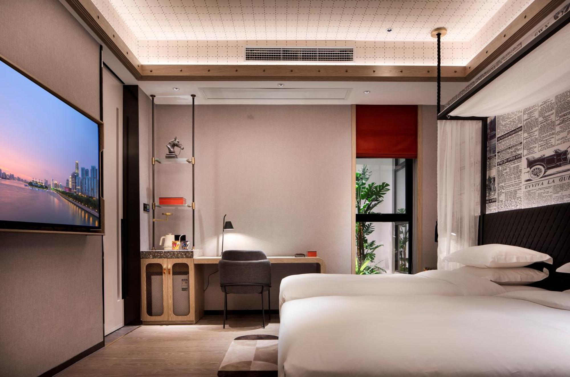 Arthur Hotel Zhujiang New Town Guangzhou-Pazhou Exhibition Center Branch Exteriör bild